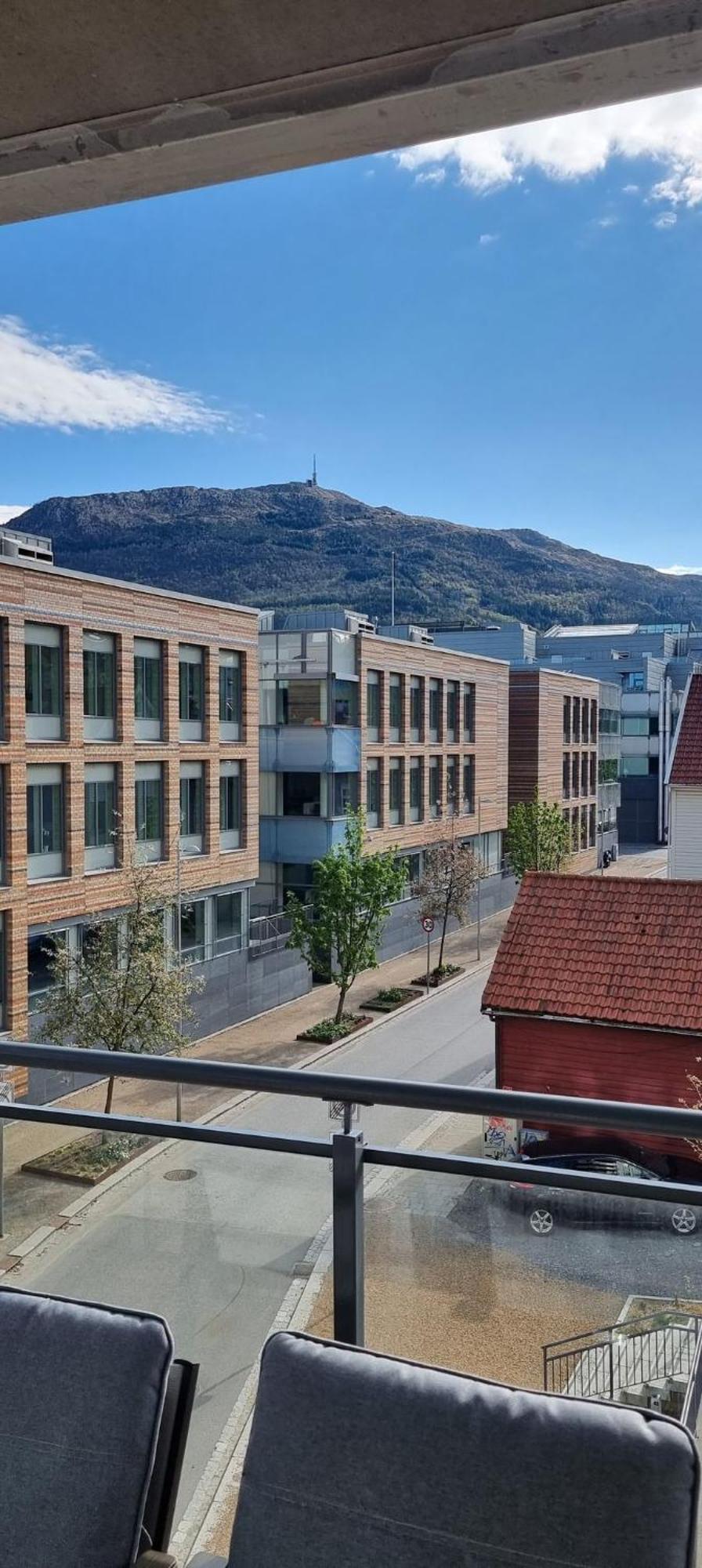 Modern Apartment - Amazing Terrace And Fjord View, Close To City Center Bergen Luaran gambar